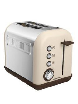 Morphy Richards Accents 2 Slice Toaster - Sand